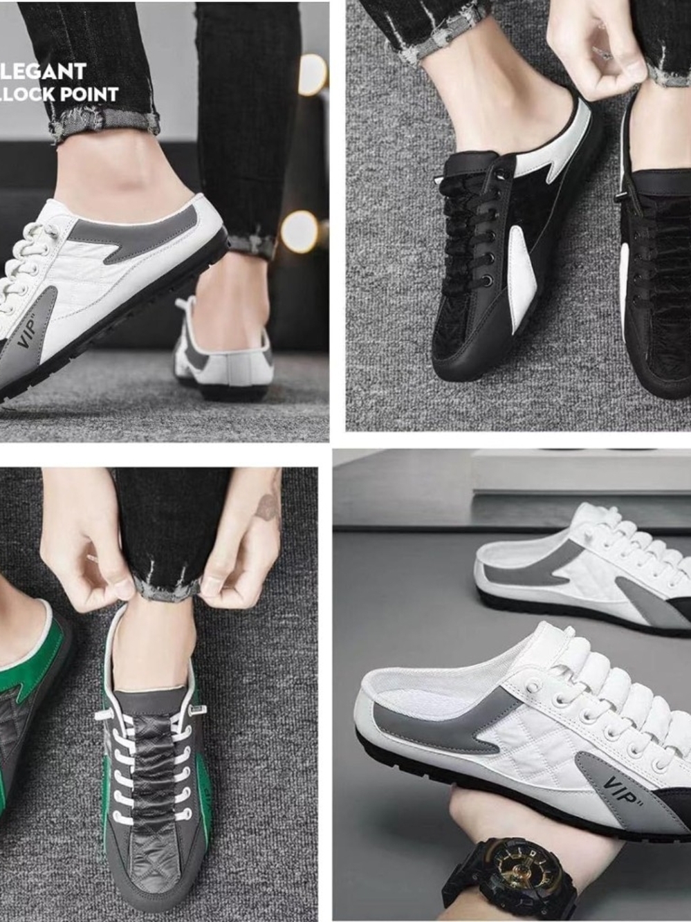 Fashion men New Style lat-soled Wild Flat-bottomed Summer Thin Section